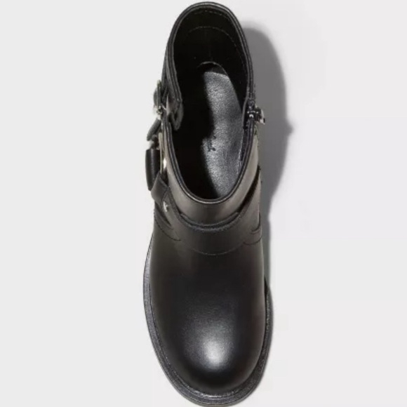 New Black Ankle Boots size 8 - Picture 5 of 11